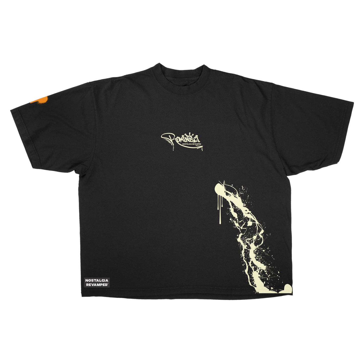 HIPHOP4EVER - Oversized Tee (Black)