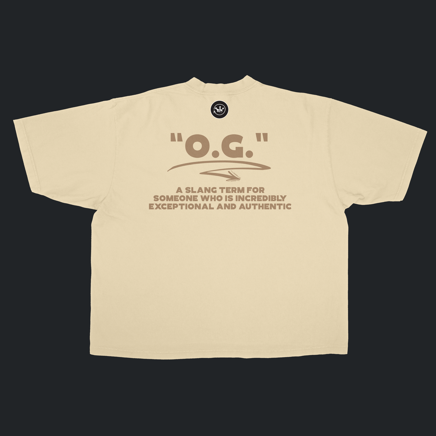 OG - Drop Shoulder Tee (Cream)