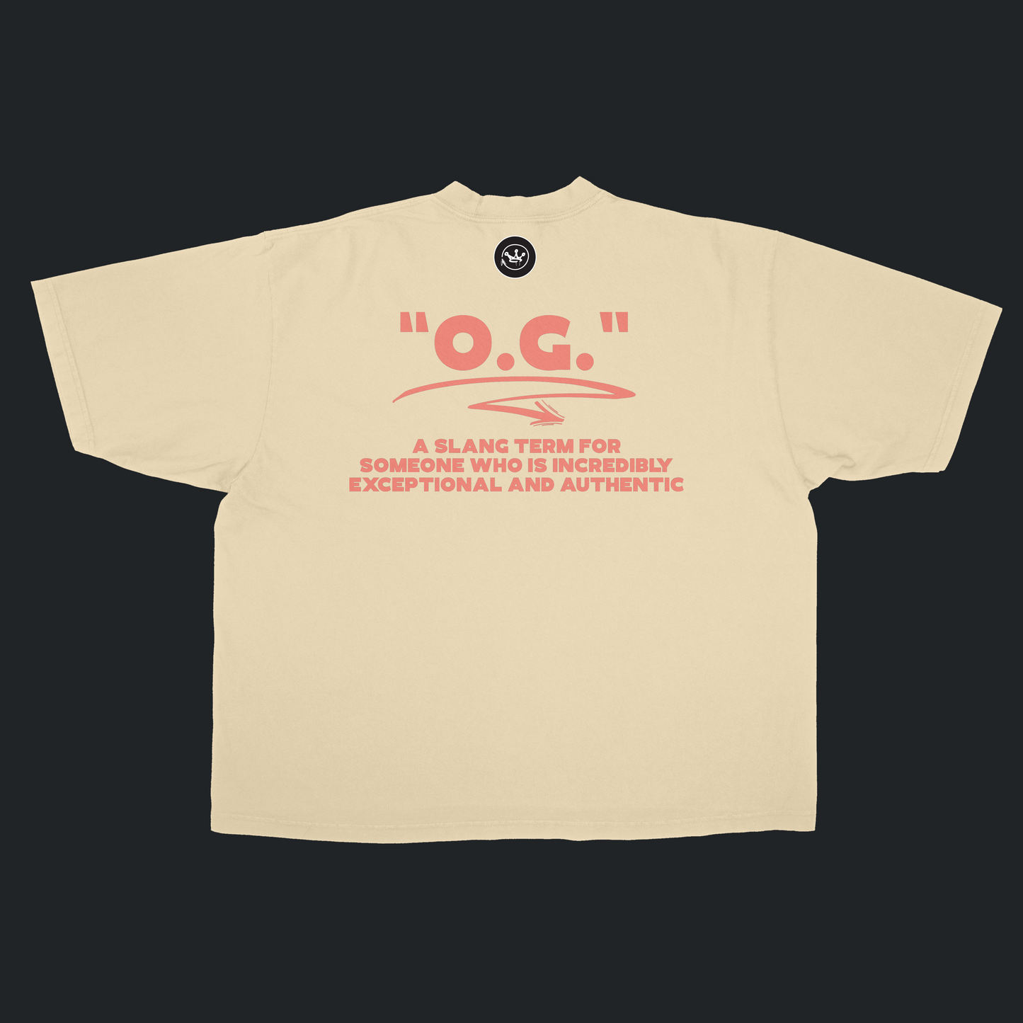 OG - Drop Shoulder Tee (Cream)