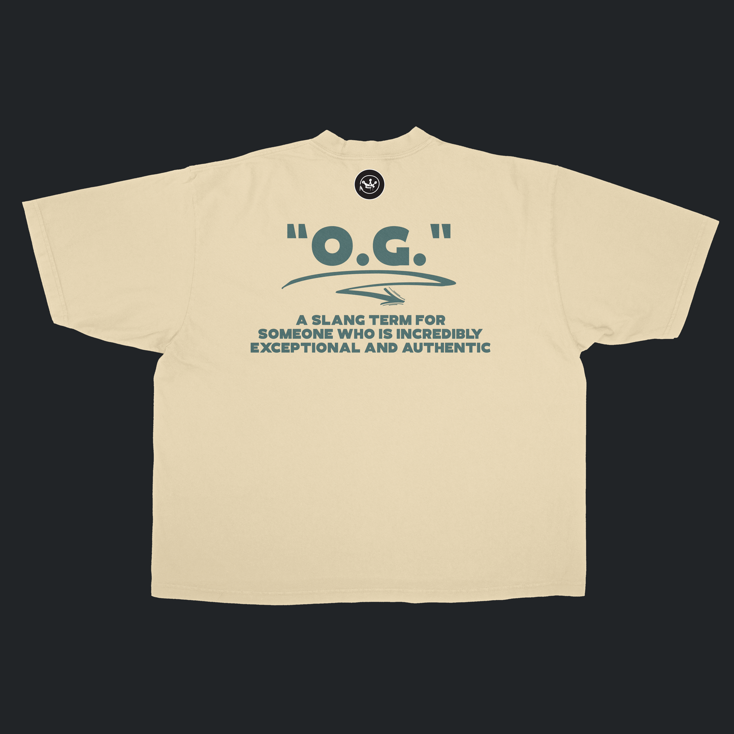OG - Drop Shoulder Tee (Cream)